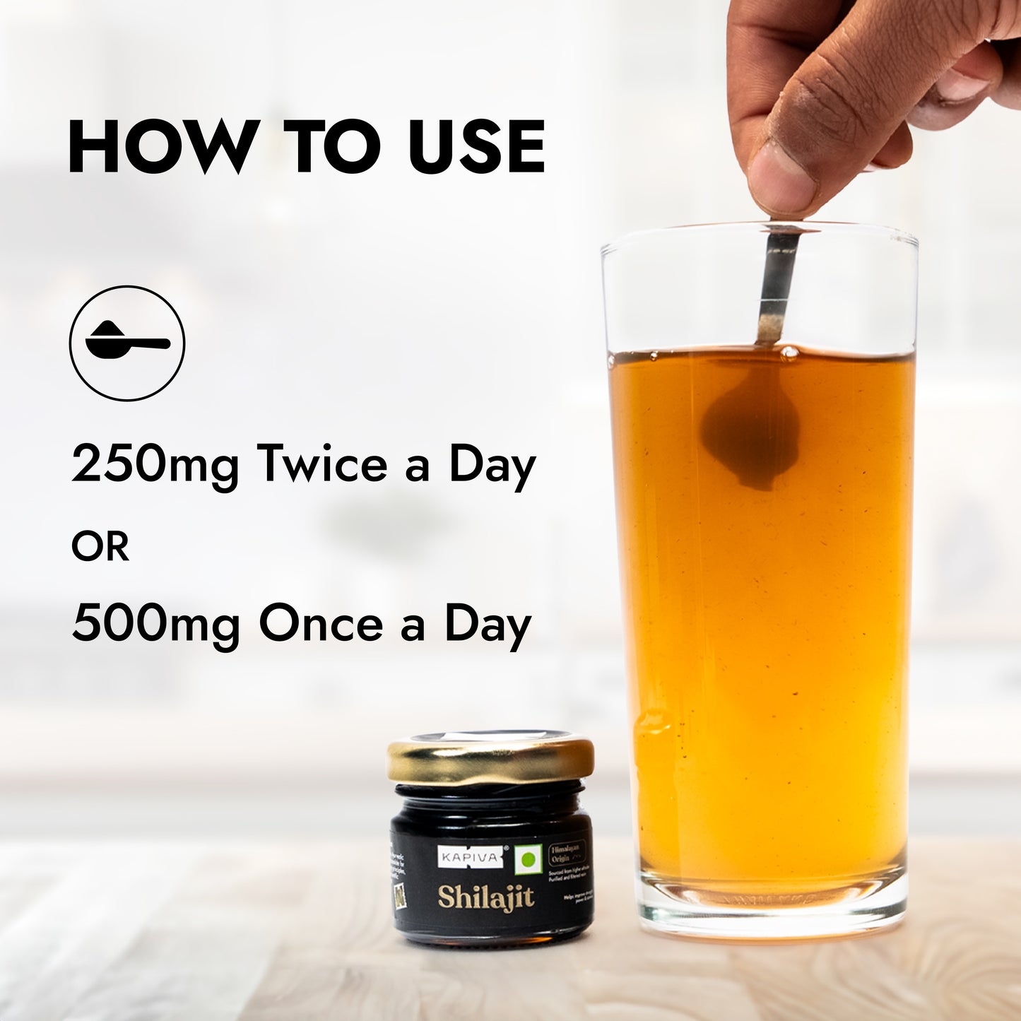 Kapiva 100% Pure Himalayan Shilajit Resin 30g