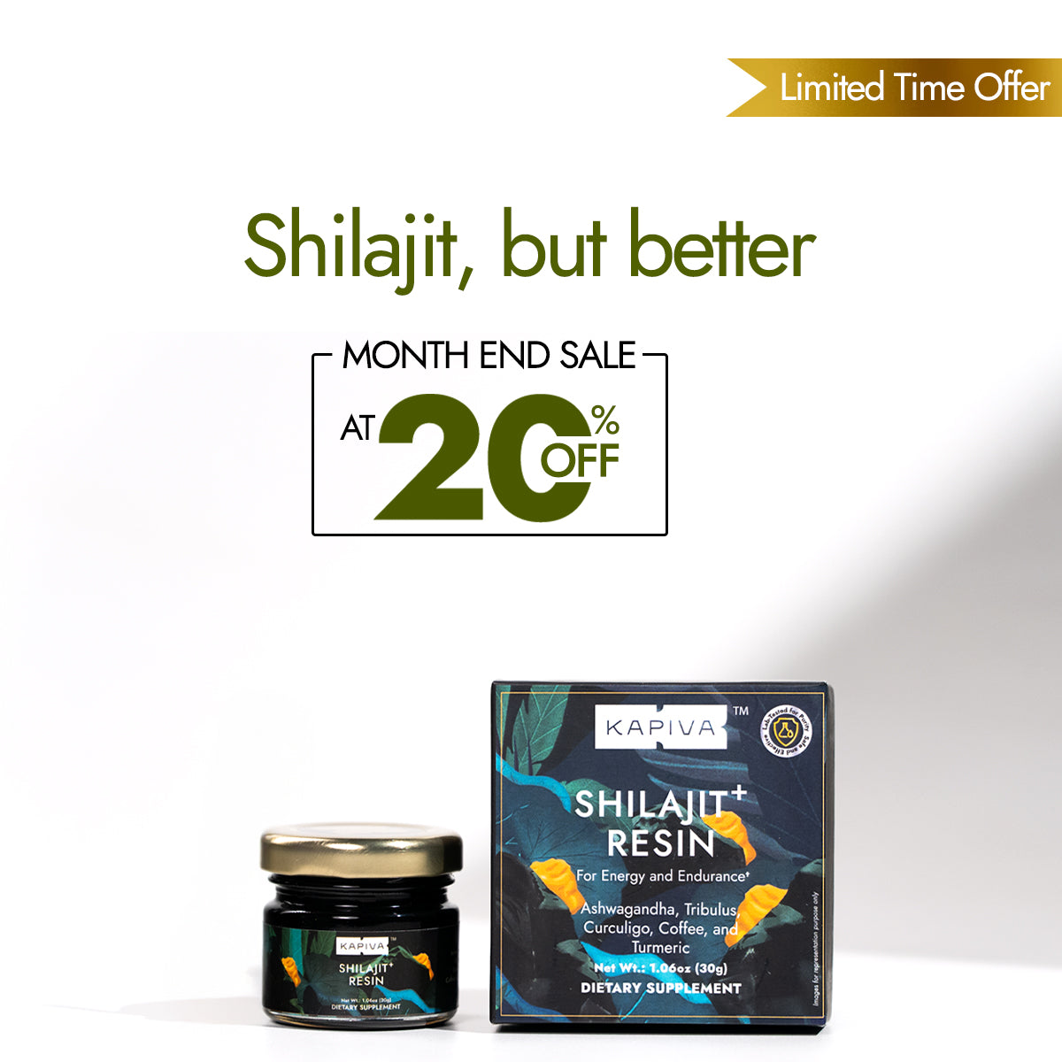 Kapiva Shilajit Plus Resin