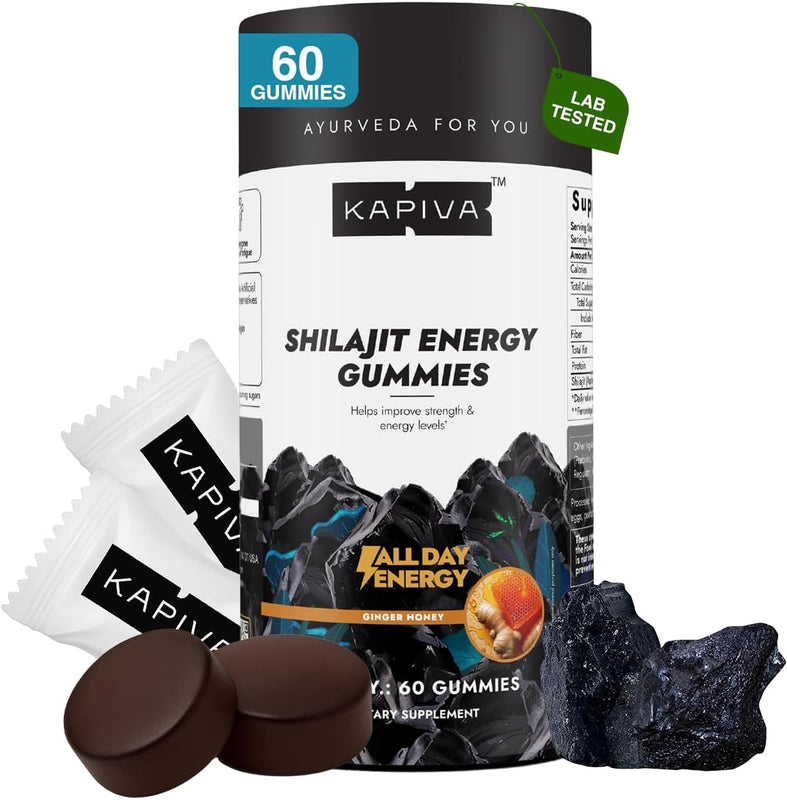 Kapiva Shilajit Gummies  (No Added Sugar)