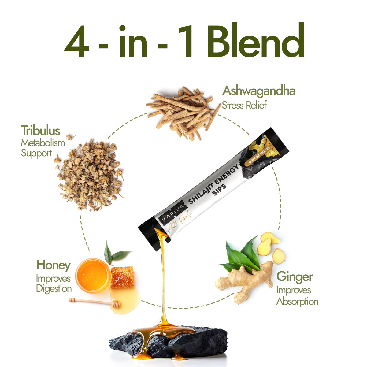 Shilajit Honey Energy Sips