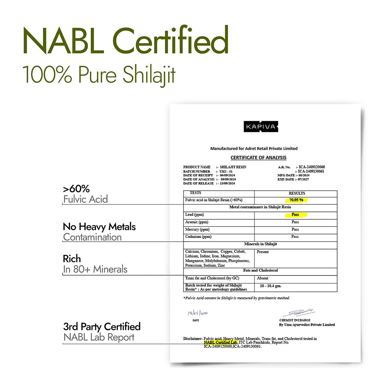 Kapiva Shilajit Plus Resin