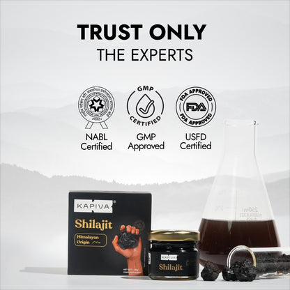 100% Pure Himalayan Shilajit Resin