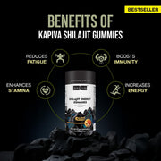 Kapiva Shilajit Gummies  (No Added Sugar)