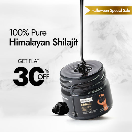 100% Pure Himalayan Kapiva Shilajit Resin