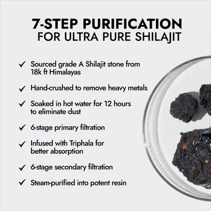 100% Pure Himalayan Kapiva Shilajit Resin - 20gm