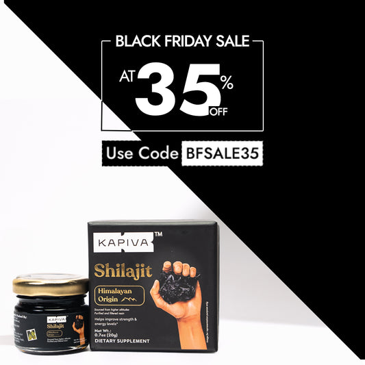 100% Pure Himalayan Kapiva Shilajit Resin