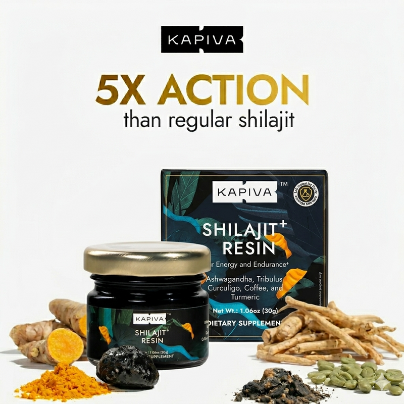 Kapiva Pure Himalayan Shilajit Plus Resin