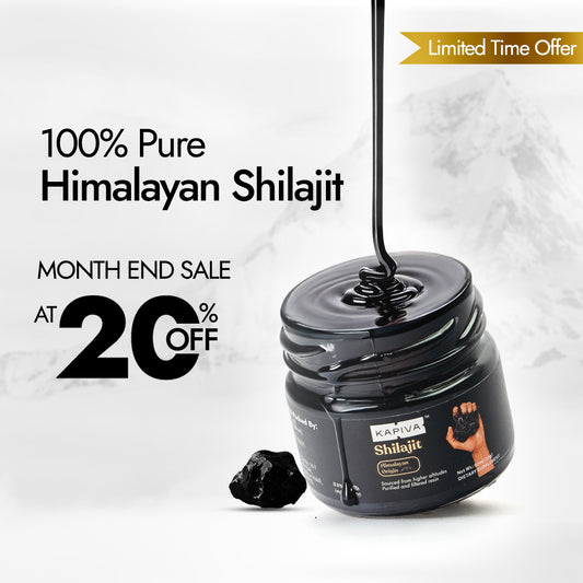 100% Pure Himalayan Kapiva Shilajit Resin