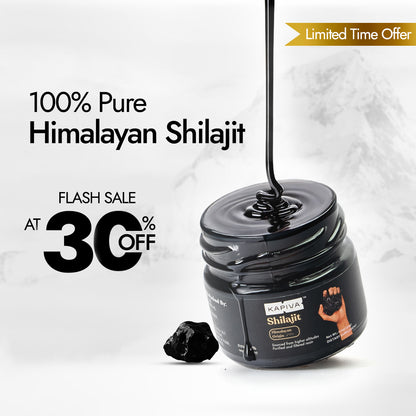 Kapiva 100% Pure Himalayan Shilajit Resin 30g